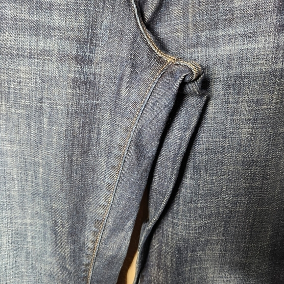 Gap Womens Premium Dark Wash Denim Low Rise Bootcut Jeans-Size 14/32 - Picture 3 of 9